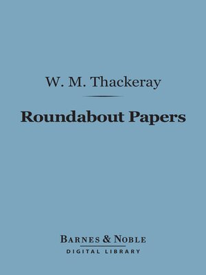 cover image of Roundabout Papers (Barnes & Noble Digital Library)